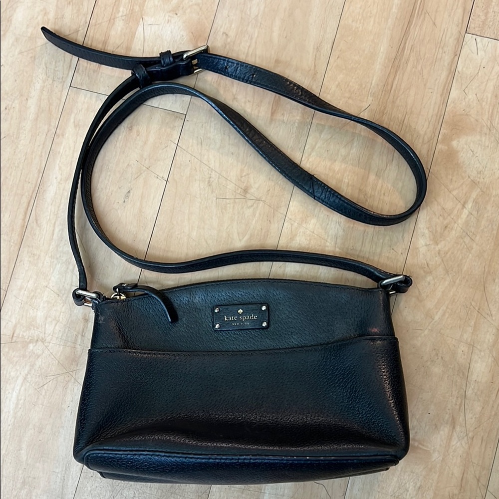 Kate Spade Grove Street Millie Leather Crossbody Black